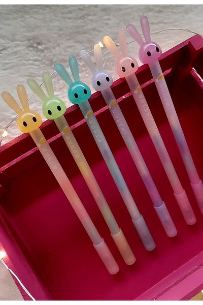 Muditashoptr Rabbit Colorful Ballpoint Pen 1 Piece