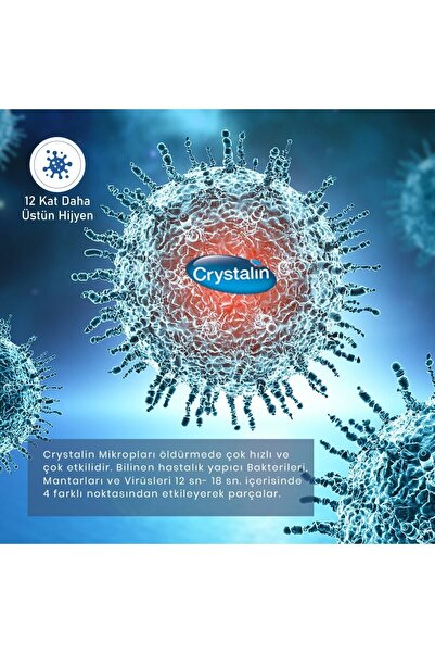 Crystalin 400 ml Antiseptik Dezenfektan