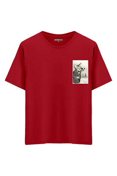 Mounte Bianca Unisex Gospodin Mir - Oversize kroj T-shirt