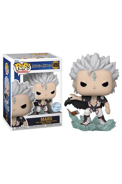 Funko Black Clover Pop Animation - with Mars Book No:1450