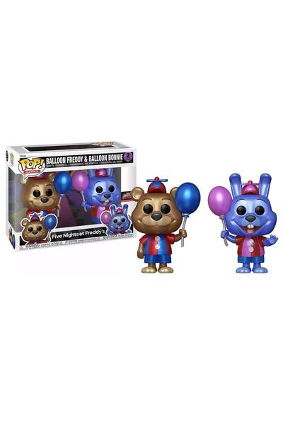 Funko Pop 2-pack Five Nights At Freddy's - Balloon Freddy & Balloon Bonnie Metallic