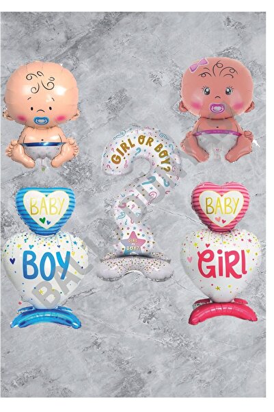 BAL10 DÜNYASI Ayaklı Bebekli Kızmı Erkekmi Cinsiyet Belirleme Seti