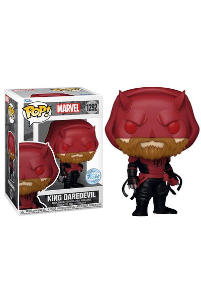 Funko Marvel King Daredevil Bobble Head - Pop:1292 Special Edition
