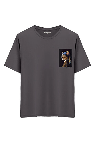 Mounte Bianca Unisex gospodin Čudovište - Oversize kroj T-shirt