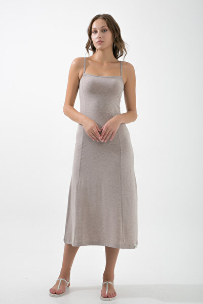 muub's Μακρύ φόρεμα με λουράκι με κορδόνια SLIM