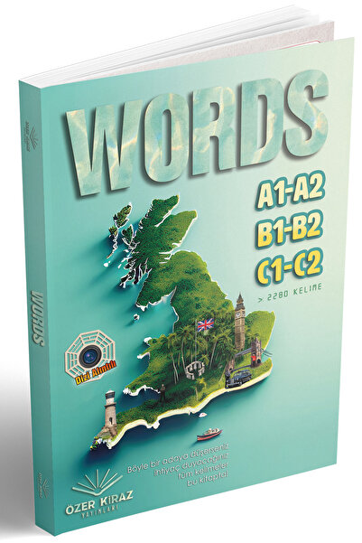 Özer Kiraz Yayınları Words (İNGİLİZCE KELİME KİTABI)