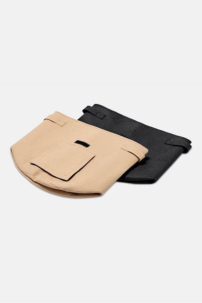 Tchibo 2,Piece Vefgetable Grow Bag, Tan and Black