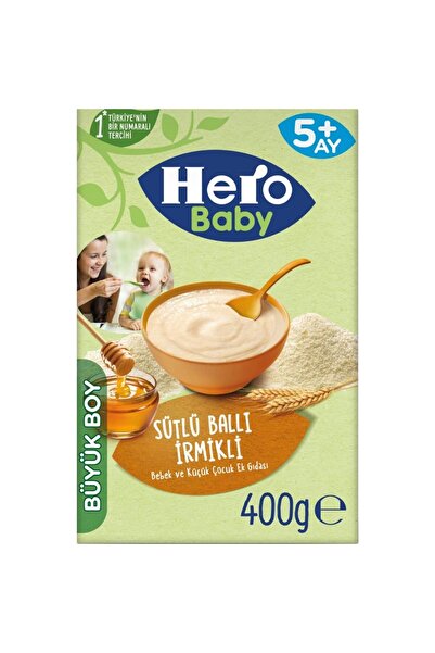 Hero Baby Sütlü Irmikli Ballı 400 gr