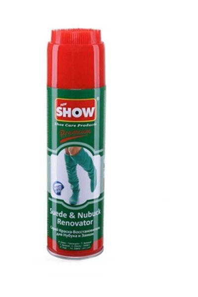 SHOW Yeşil Süet Nubuk Sprey Boya 250 ML. SH5678