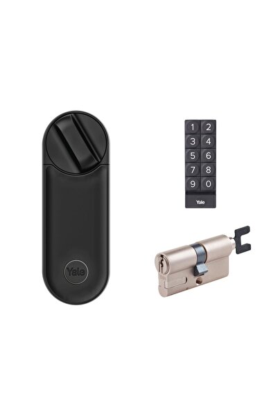 Yale Linus® Set - Akıllı Kilit L2 Siyah, Ayarlanabilir Silindir ve Akıllı Tuş...