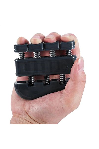 Joints Hand Exercise Spring Black Color Medium Resistance