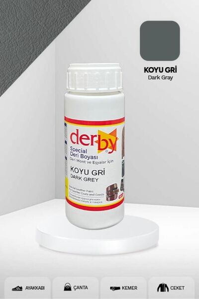 Derby Deri Eşyalar Için Örtücü Yoğun Rötuş Boyası 100 Ml - Kartela Renkleri