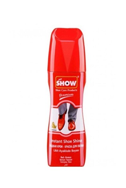 SHOW Kırmızı Ayakkabı Boyası sıvı likit 75Ml SH1324