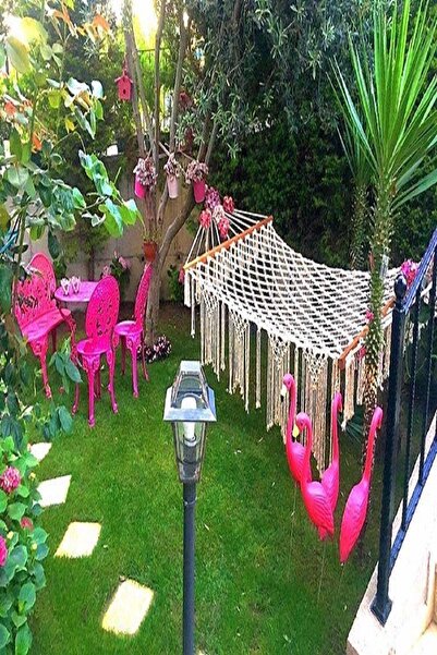 Treasure Makrome Püsküllü Hamak