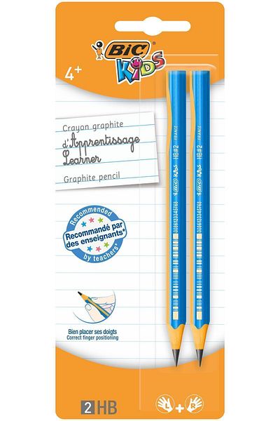 Bic Kids Evolution Triangle Jumbo Pencil 2-Piece Blister