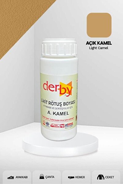 Derby Deri Eşyalar Için Örtücü Yoğun Rötuş Boyası 100 Ml - Kartela Renkleri