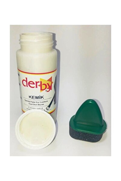 Derby Mont Direksiyon Koltuk Deri Boyası 100ml, Kemik