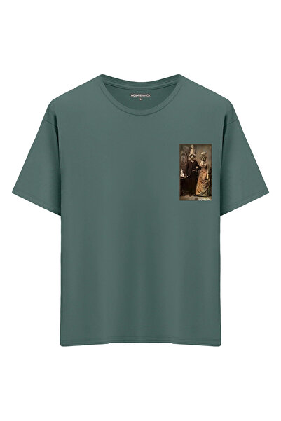 Mounte Bianca Unisex oženjeni gospodin - Oversize kroj T-shirt