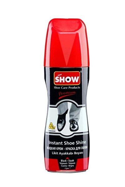 SHOW Siyah Likit Ayakkabı Boyası 75ml Sh1324