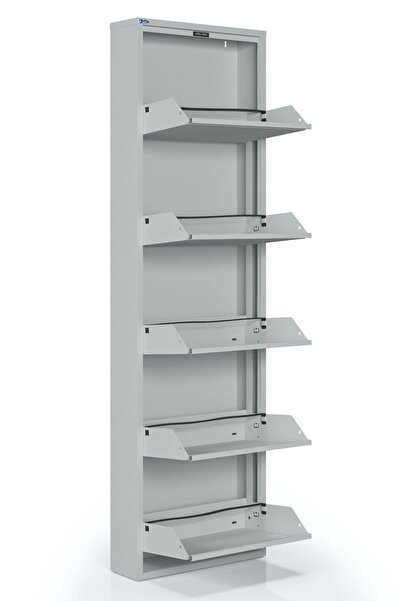 Ceha 5'li Metal Ayakkabılık - Gri