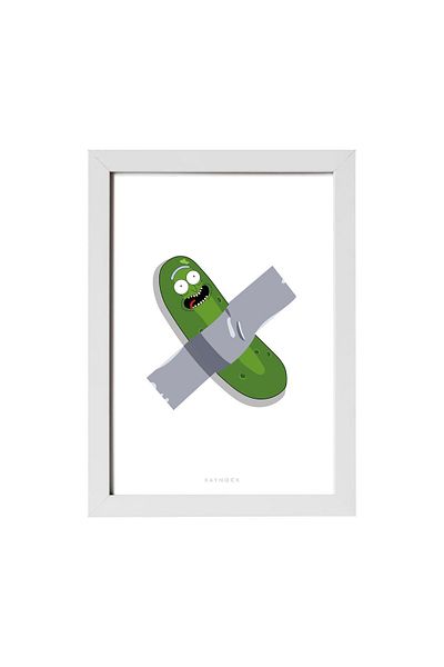 KAYNOCK Pickle Rick, Rick And Morty, Ζωγραφική αφίσας της τηλεοπτικής ταινίας