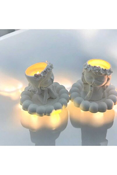 M&C Concept Dekoratif Boncuk Organizer Tabak İkili Çiçekci Kız Kardeşler Saks...