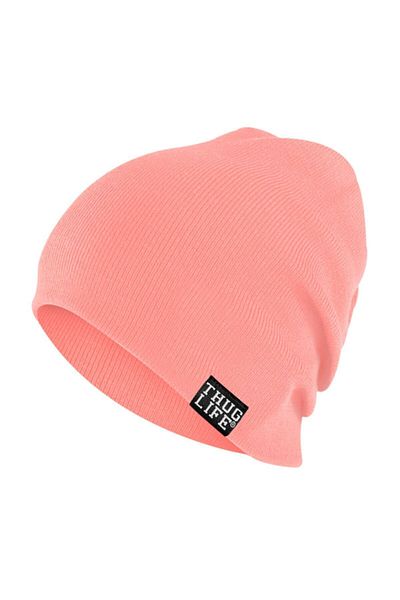 Thug Life Knitwear Beret Pink