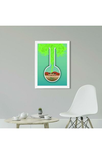 KAYNOCK Breaking Bad Cook, ζωγραφική αφίσας της τηλεοπτικής σειράς