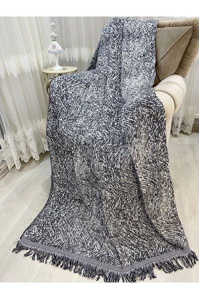 Özlü Home Husa de canapea-Canapea din bumbac de lux neagra 170x220 Fata dubla anti-transpiratie