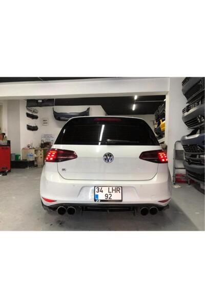 NamTuning Vw Golf 7 R Difüzör Flapları - Splitter 6 Parça 2013-2016
