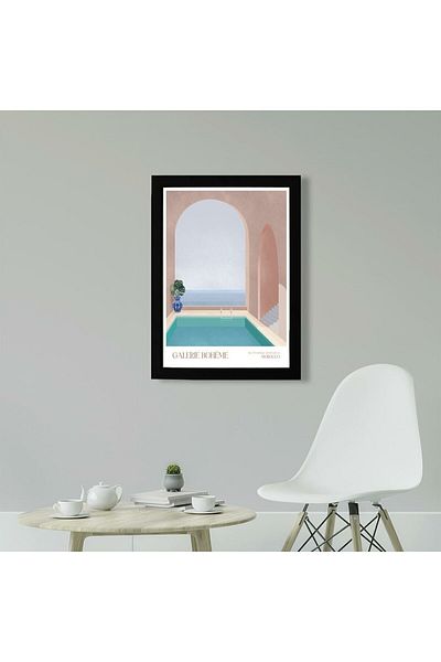 KAYNOCK Boheme Morrocco 4, Modern, Contemporary Art, Art, Poster Painting Digital Design Painting