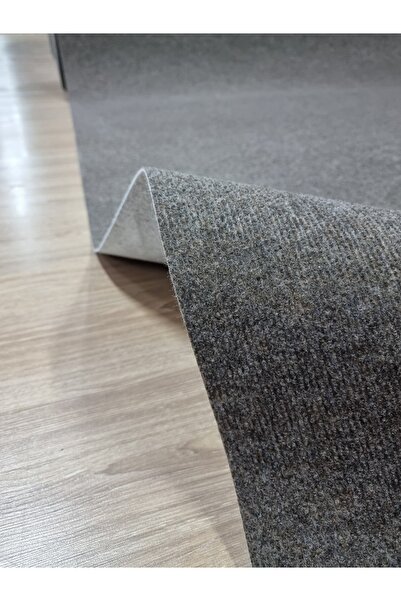 KOTİL Keçeli Rip Koyu Kahve Halıfleks Ofis İş Yeri Ev Fuar Halısı