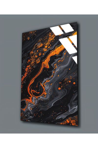 Harikabirev HARİKABİREV | PIEȚĂ ABSTRACTĂ PE STICLA INESPRIMĂBILĂ (TEMPERATĂ)...