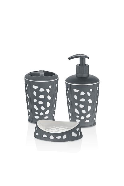 EVLE Stone 3-Piece Bathroom Set