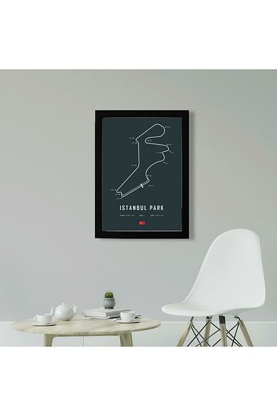 KAYNOCK Pictură poster Grand Prix Silverstone, Marea Britanie, Formula 1, Pictură cu design digital