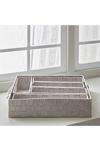 Home Box Strap 6-Piece Organiser Basket Set