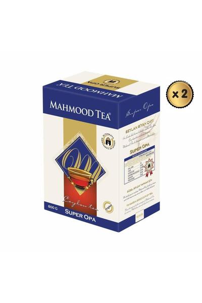 Mahmood Tea Super Opa 800 gr Seylan Çay 2 Adet