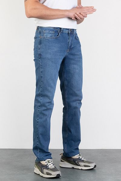 HALAT'S Daniel Men's Light Blue Lycra Regular Fit Jean Jeans