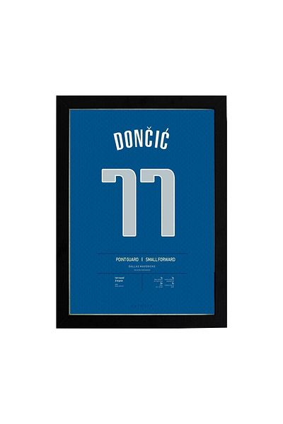 KAYNOCK Luka Doncic, Dallas Mavericks, baschet, pictură poster Nba