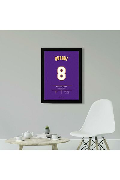 KAYNOCK Kobe Bryant 8, Los Angeles Lakers, baschet, pictură poster Nba