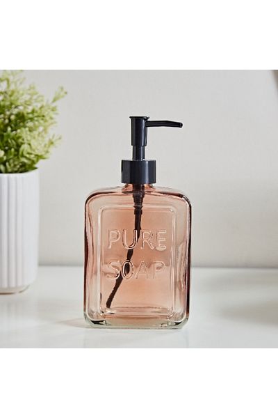 Home Box موزع صابون زجاجي فردي من مجموعة ألاسكا
