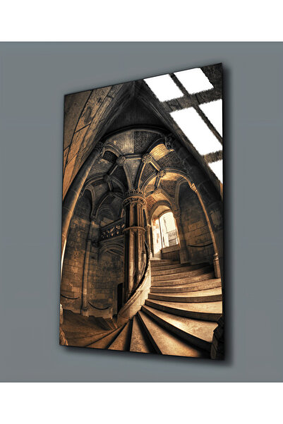 Harika bir ev HARİKABİREV | PIEȚĂ DE STICLA (TEMPERATĂ) ARTĂ GOTICĂ INTERIORĂ...