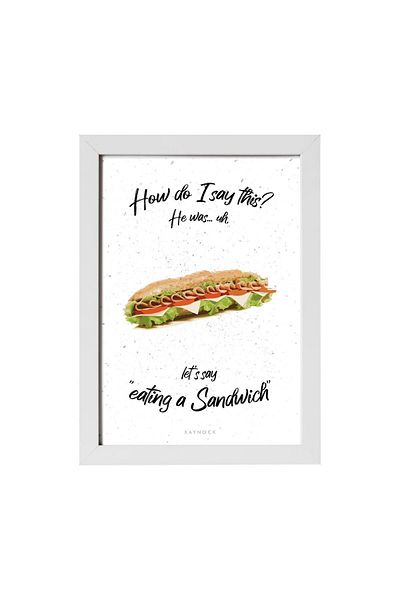 KAYNOCK Hımym - Sandwich, Cum am cunoscut mama ta, Barney, Seria TV-film, Poster Tablo Design digital