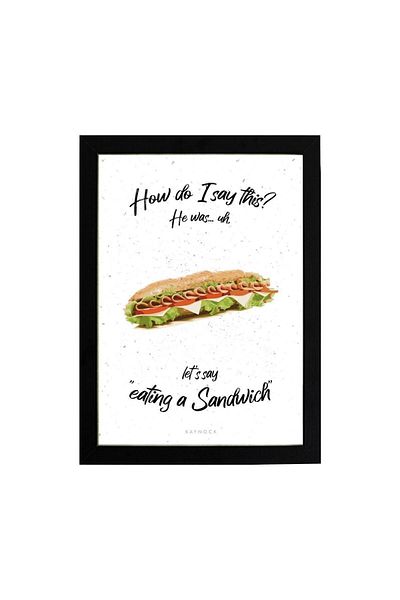 KAYNOCK Hımym - Sandwich, Cum am cunoscut mama ta, Barney, Seria TV-film, Poster Tablo Design digital