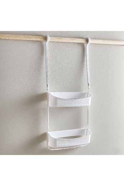 Home Box Bliss 2-Tier Hanging Shower Caddy