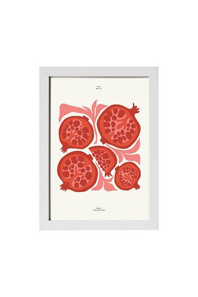 KAYNOCK Rodie, Fructe, Minimalist, Decor pentru casa, Decor pentru cafenea de bucatarie Poster Tablo