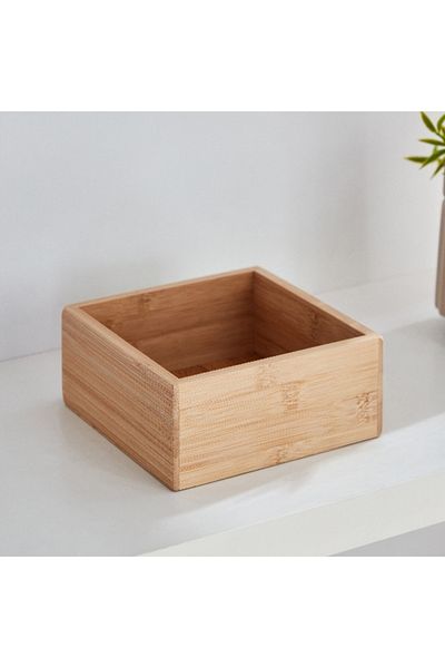 Home Box Natura Drawer Organiser - 15x15.5x6.8 cm