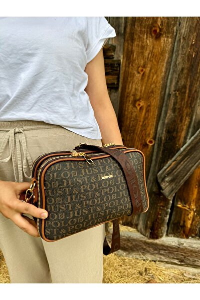 Just Polo Kadın Yeni Sezon Baskılı Omuz Çantası 232053MH