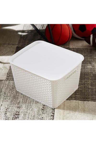 Home Box Spectra Royal Basket with Lid - 22 cm