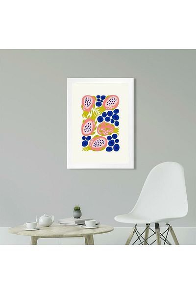 KAYNOCK Zmeură, Fructe, Minimalist, Decorare pentru casă, Bucătărie Cafenea Decorare Poster Pictură
